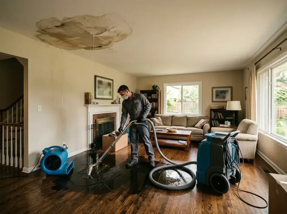 attic-pipe-burst-ceiling-drip-008 — frequently asked questions, Water Damage Restoration & Carpet Care in Irondale, AL